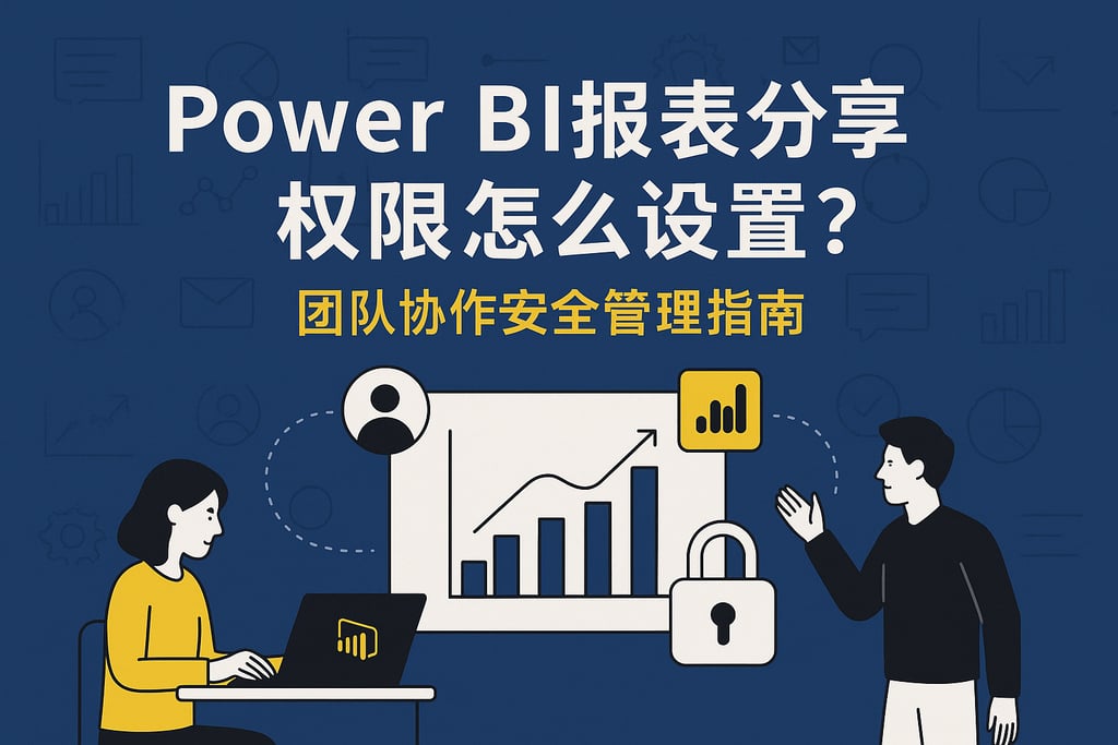 Power BI报表分享权限怎么设置？团队协作安全管理指南
